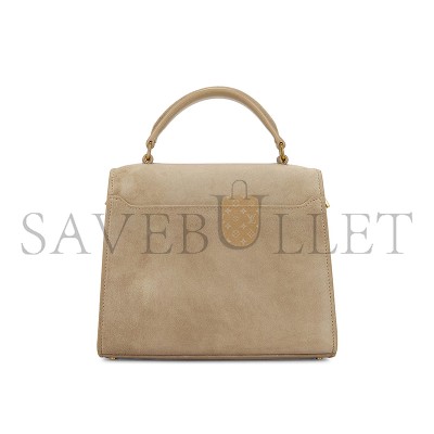 YSL CASSANDRE MATELASSÉ FLAP POUCH IN SUEDE 6239301U80W2638 (20*16*7.5cm)