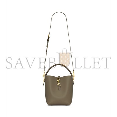YSL LE 37 SMALL IN SHINY LEATHER 7490362R20W3237 (17*20*13cm)