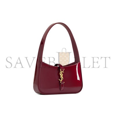 YSL MINI LE 5 À 7 IN PATENT LEATHER 710318B870W6259 (19*11.5*4.5cm)