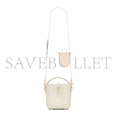 YSL LE 37 MINI IN SHINY LEATHER 7658702R20W9207 (15*13*6cm)