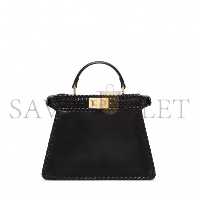 FENDI PEEKABOO ISEEU  BRAIDED LEATHER BAG 8BN327ANX8F0KUR (33*25*13cm)