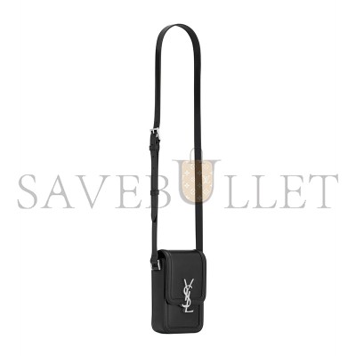 YSL SOLFERINO MINI BAG IN SMOOTH LEATHER 7539630SX0E1000 (18*11*5cm)