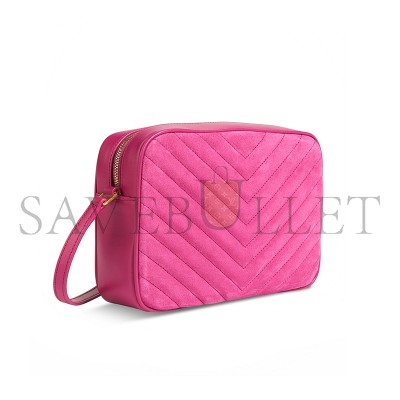YSL LOU CAMERA BAG IN SUEDE 520534165678 (23*16*6cm)