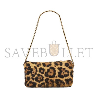 YSL MINI KATE CHAIN BAG MANTO NATURAL AND BLACK 786914AADH82490 (20*11*4cm)
