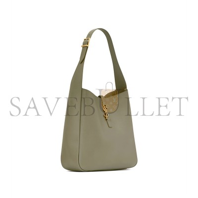 YSL LE 5 À 7 SUPPLE LARGE IN GRAINED LEATHER 753837AAAUQ3798 (30*31*13cm)