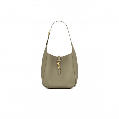 YSL LE 5 À 7 SUPPLE SMALL IN GRAINED LEATHER 713938AAAUQ3798 (23*22*8.5cm)