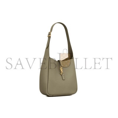 YSL LE 5 À 7 SUPPLE SMALL IN GRAINED LEATHER 713938AAAUQ3798 (23*22*8.5cm)