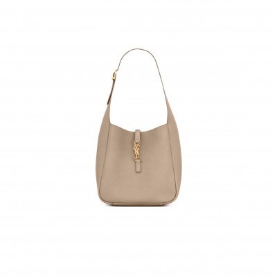 YSL LE 5 À 7 SUPPLE SMALL IN GRAINED LEATHER 713938AAAUQ1722 (23*22*8.5cm)