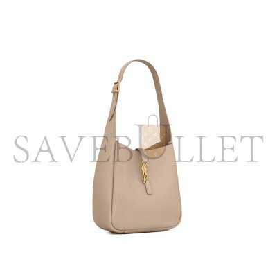 YSL LE 5 À 7 SUPPLE SMALL IN GRAINED LEATHER 713938AAAUQ1722 (23*22*8.5cm)
