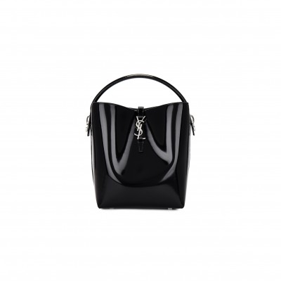 YSL LE 37 IN PATENT LEATHER 742828AAB9H1000 (20*25*16cm)
