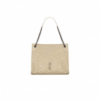 YSL NIKI SHOPPING IN VINTAGE LEATHER 577999658852 (33*27*11.5cm)
