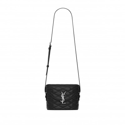 YSL JUNE BOX BAG IN QUILTED LAMBSKIN 7102981EL061000 (19*15*8cm)