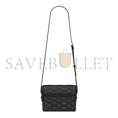 YSL JUNE BOX BAG IN QUILTED LAMBSKIN 7102981EL061000 (19*15*8cm)