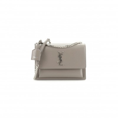 YSL SUNSET MEDIUM IN SMOOTH LEATHER 422906101753 (22*16*6.5cm)