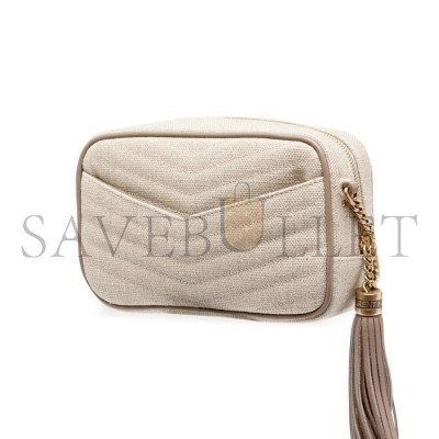 YSL LOU MINI BAG IN CANVAS 585040215506 (19*10.5*5cm)