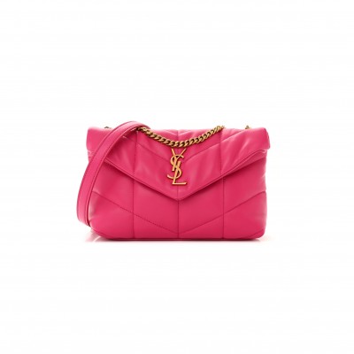 YSL TOY PUFFER IN LAMBSKIN 6203331EL071202 (22.5*16*8cm)