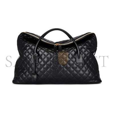 YSL ES GIANT TRAVEL BAG IN QUILTED LEATHER 736009AABK91000 (56*50*19cm)