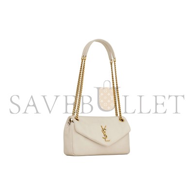 YSL CALYPSO SMALL IN PLUNGED LAMBSKIN 734153AACQO9227 (26*14*7cm)