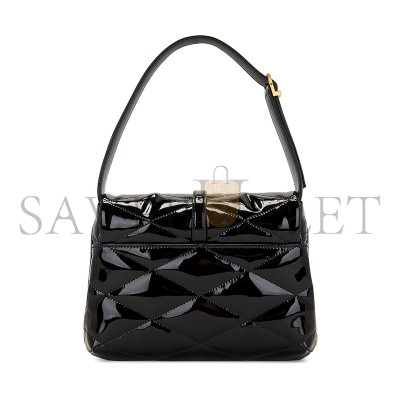 YSL LE 57 HOBO BAG IN QUILTED PATENT 6985672IU071000 (24*18*5.5cm)