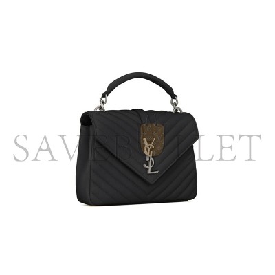 YSL COLLEGE MEDIUM IN QUILTED LEATHER 600279BRM041000 (24*17*6.5cm)
