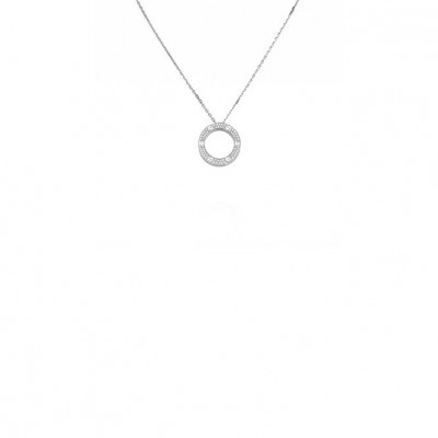 CARTIER  LOVE NECKLACE, DIAMOND-PAVED B7058000