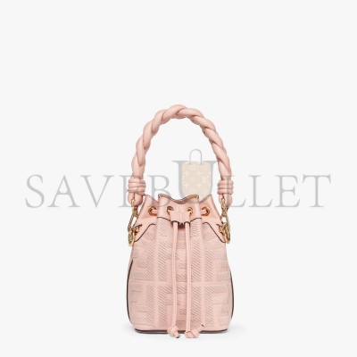 FENDI MON TRESOR - PINK FF CANVAS MINI-BAG 8BS010AKKWF0J2F (18*12*10cm)