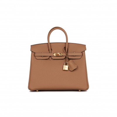HERMES BIRKIN 25 CHAI TOGO GOLD HARDWARE (25cm)