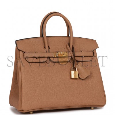 HERMES BIRKIN 25 CHAI TOGO GOLD HARDWARE (25cm)