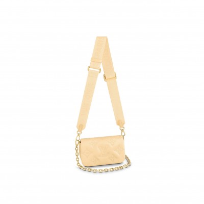 LOUIS VUITTON WALLET ON STRAP BUBBLEGRAM M81400 (20*12*6cm)