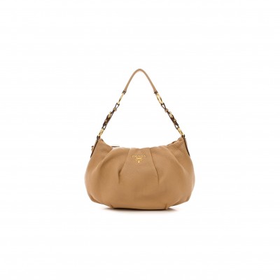 PRADA VITELLO DAINO HOBO SUGHERO (35*23*6cm)