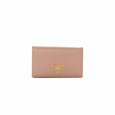PRADA VITELLO MOVE CARD HOLDER CAMMEO (11*9*3cm)