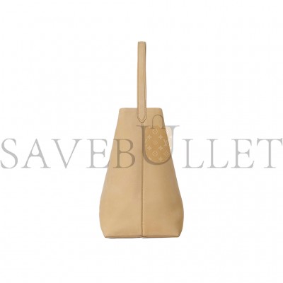 THE ROW LARGE NS PARK TOTE BAG IN NUBUCK CROISSANT W1273L87CRO (43*38*20cm)