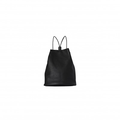 THE ROW JOE BACKPACK IN LEATHER BLACK W1632L31BAG (30*25*17cm)