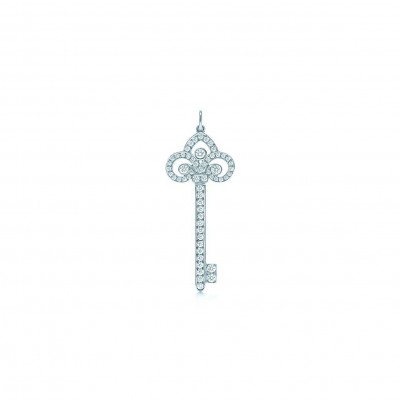 TIFFANY KEYS FLEUR DE LIS KEY PENDANT