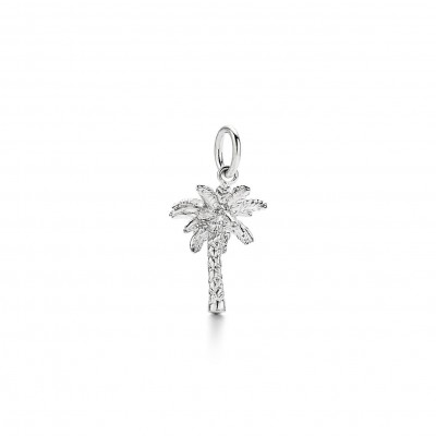 TIFFANY  Palm Tree Charm in Silver