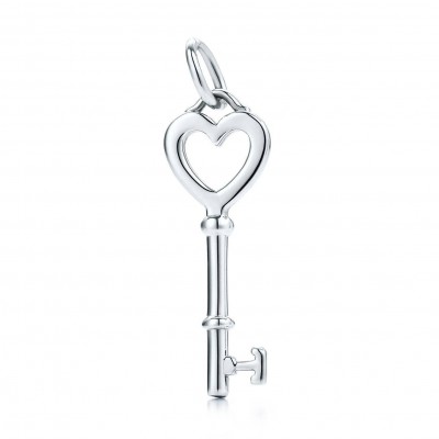 TIFFANY KEYS HEART KEY IN SILVER, MINI