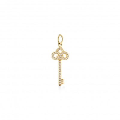 TIFFANY KEYS FLEUR DE LIS KEY