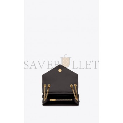 YSL LOULOU SMALL CHAIN BAG IN QUILTED LEATHER 494699DV7271112 (23*17*9cm)