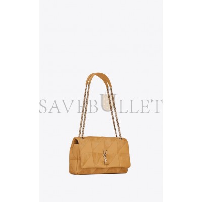YSL JAMIE MEDIUM CHAIN BAG &QUOT;CARR&EACUTE; RIVE GAUCHE&QUOT; IN LAMBSKIN AND SUEDE&QUOT; IN LAMBSKIN AND SUEDE 515821COPP77019 (25*15*7.5cm)