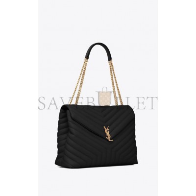 YSL LOULOU LARGE CHAIN BAG IN QUILTED LEATHER 574947DV7271000 (38*27*14cm)