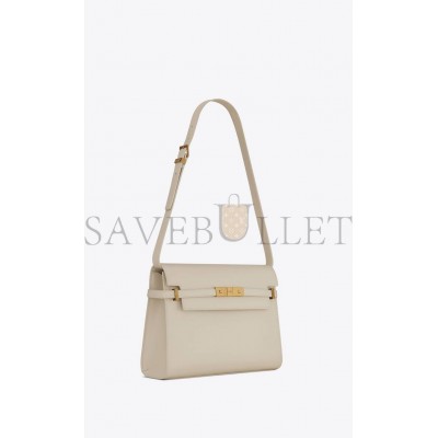 YSL MANHATTAN SHOULDER BAG IN BOX SAINT LAURENT LEATHER 5792710SX0W9207 (29*20*7.5cm)
