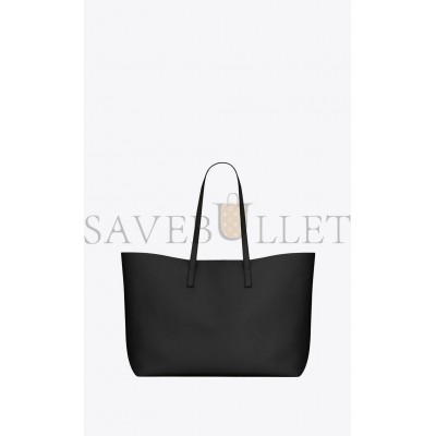 YSL SHOPPING SAINT LAURENT EW IN SUPPLE LEATHER 600281CSV0J1000 (37*28*13cm)