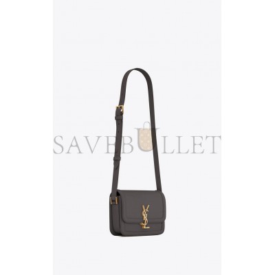 YSL SOLFERINO SMALL SATCHEL IN BOX SAINT LAURENT LEATHER 6343060SX0W1112 (19*13*5cm)