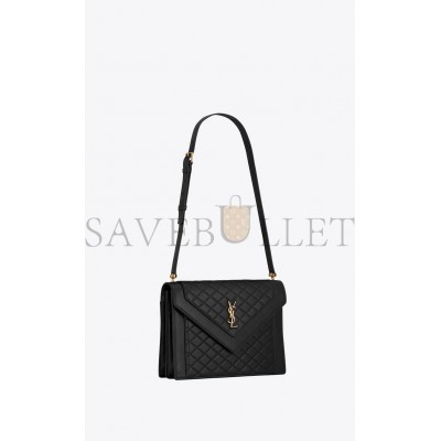 YSL GABY SATCHEL IN QUILTED LAMBSKIN 6688631EL071000 (26*18*5cm)