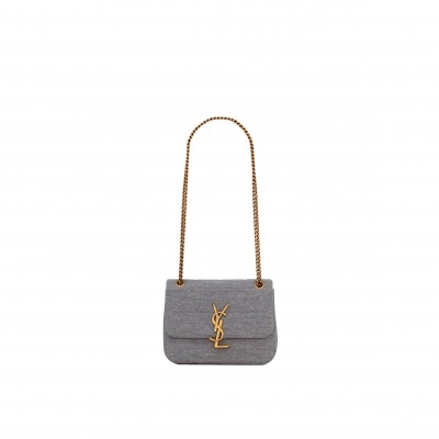 YSL JAMIE MINI CHAIN BAG IN JERSEY 6981622F9271407 (17.5*13*5cm)