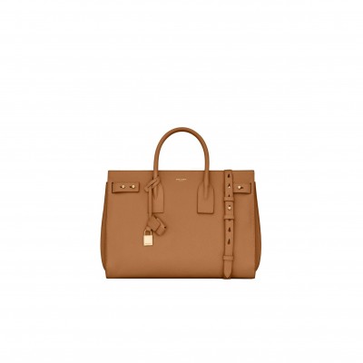 YSL SAC DE JOUR SUPPLE MEDIUM IN GRAINED LEATHER 717446DTI0W7715 (36*27*19.5cm)