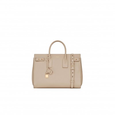 YSL SAC DE JOUR SUPPLE MEDIUM IN GRAINED LEATHER 717446DTI0W9607 (36*27*19.5cm)