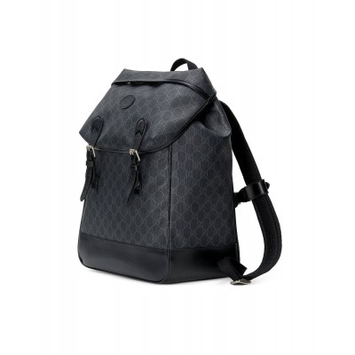 GUCCI MEDIUM BACKPACK WITH INTERLOCKING G 696013  (43*26*18cm)