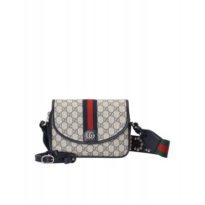 GUCCI OPHIDIA MINI GG SHOULDER BAG (23*17*7cm)