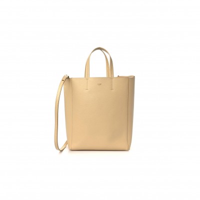 CELINE GRAINED CALFSKIN SMALL VERTICAL CABAS SAND (29*23*10cm)
